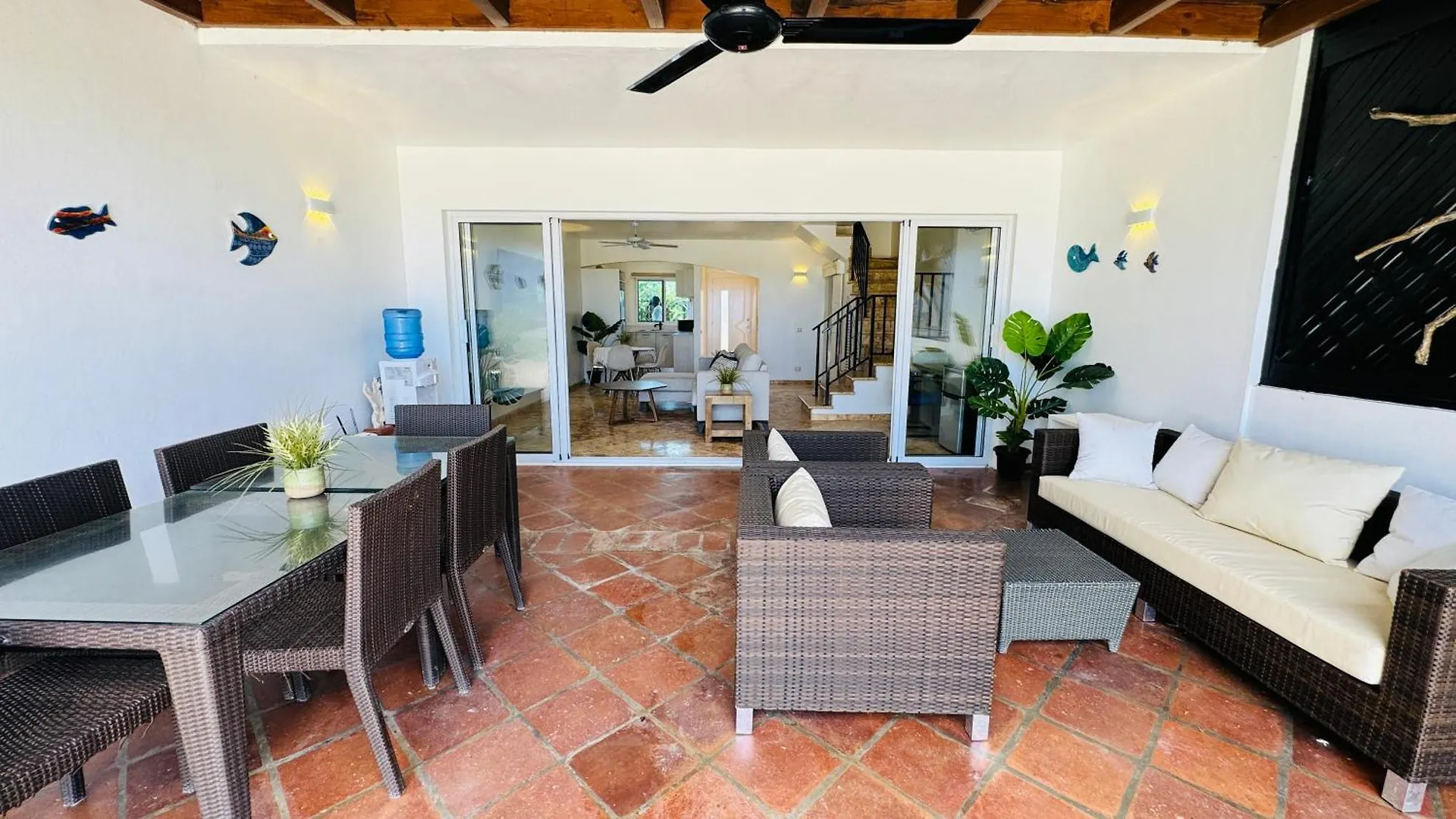 Сasa de vacaciones Hillside Oceanview Villa Las Terrenas